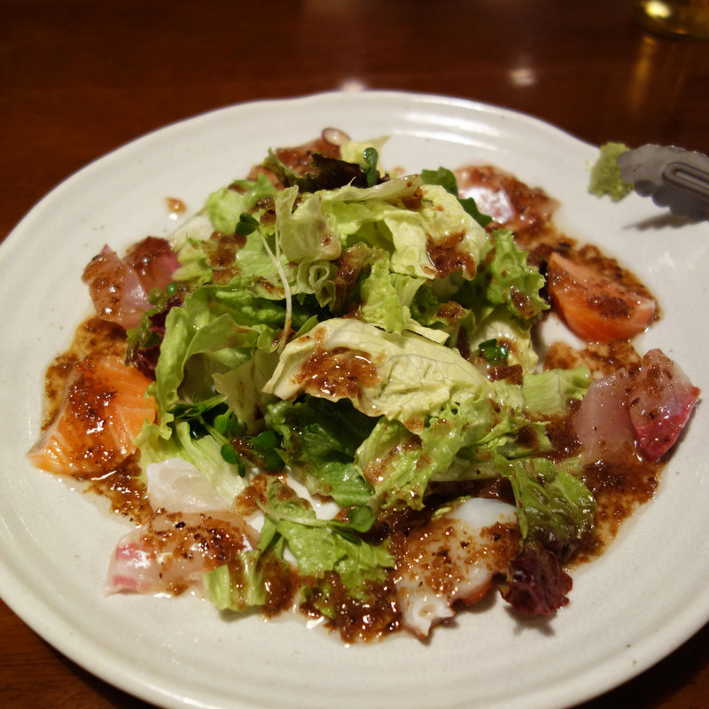 本日の鮮魚サラダ(ブラッカ・ブロッコ)