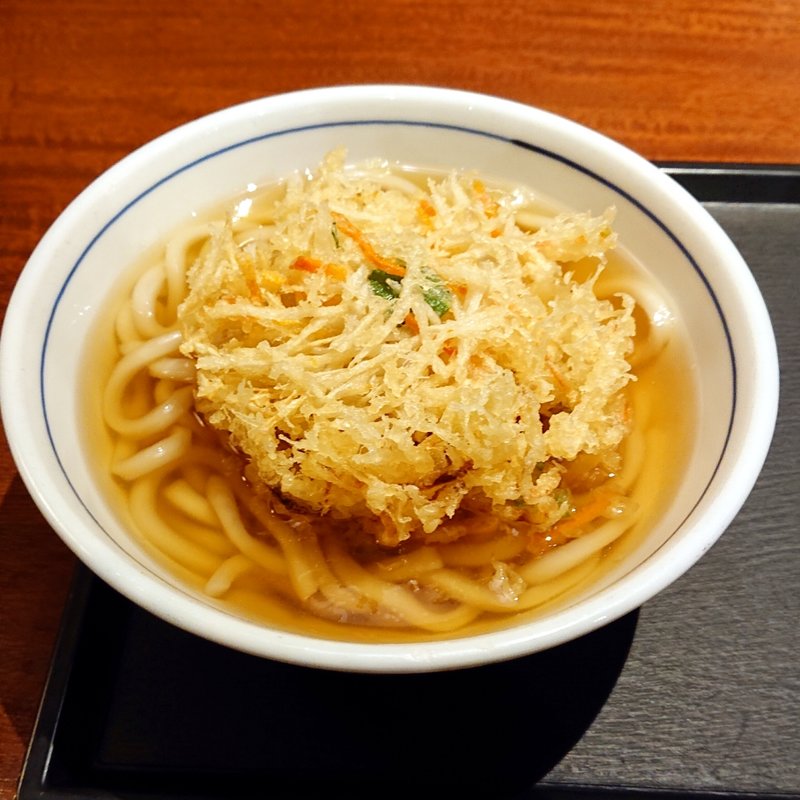 ごぼう天かき揚げうどん(ウエスト 向新町店)