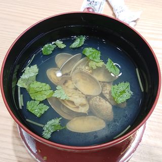 あさりすまし汁(回し寿司活 グランツリー武蔵小杉店)