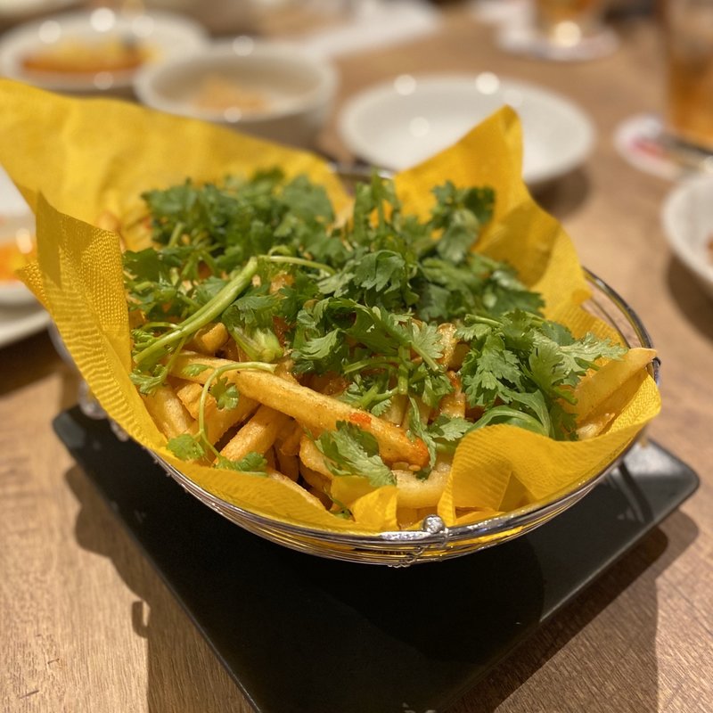 タイ式フライドポテト(スコンター RAYARD Hisaya-odori Park店)