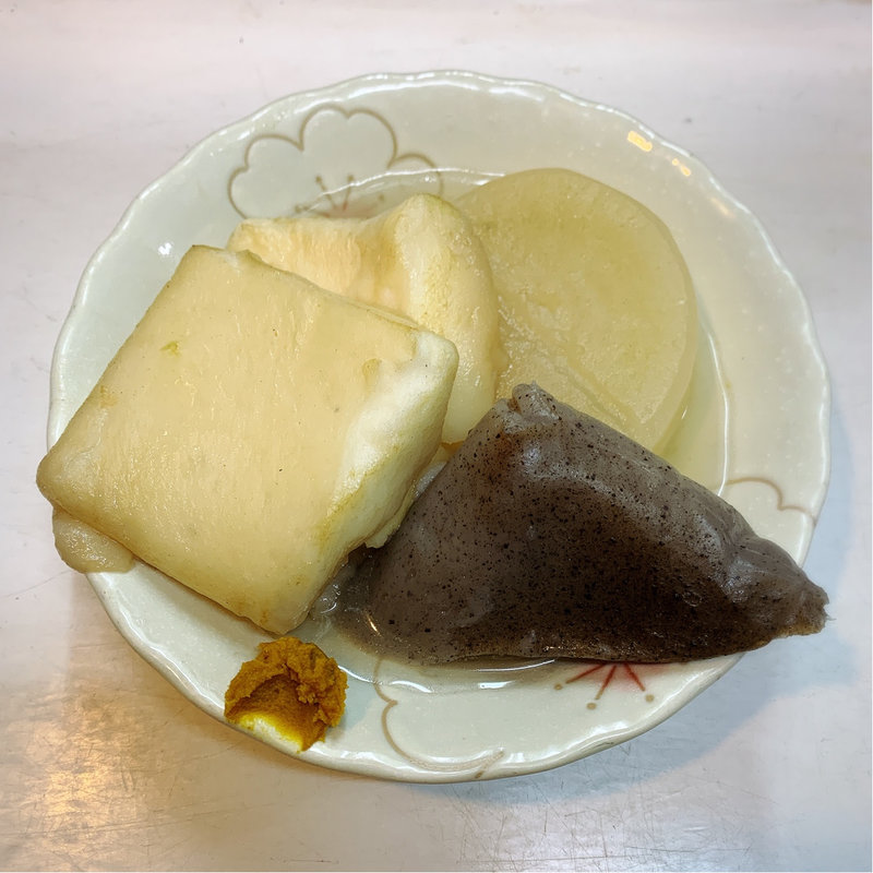 おでん(長浜屋台　長浜ラーメン　若大将)