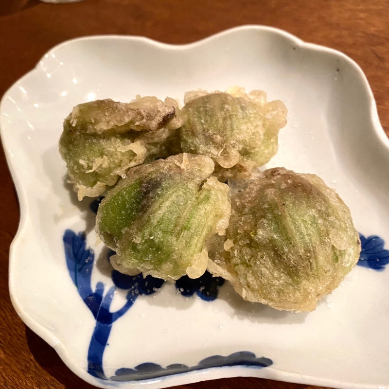 ふきのとうの天ぷら(コノ花まひろ )