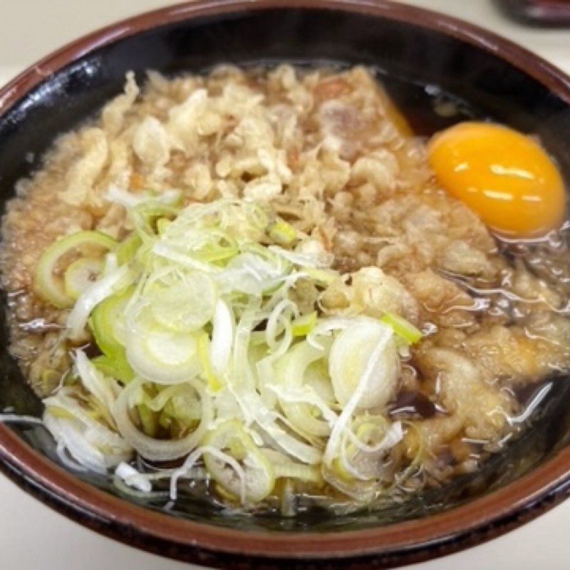 月見・キツネ・たぬき 蕎麦(長寿庵)