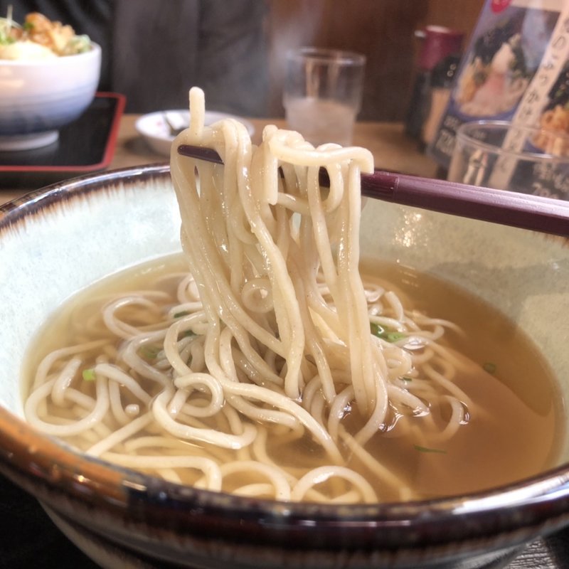 かけそば(麺や ほり野)