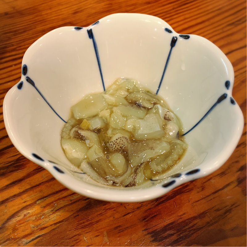 たこわさ(博多らーめん ShinShin 天神本店)