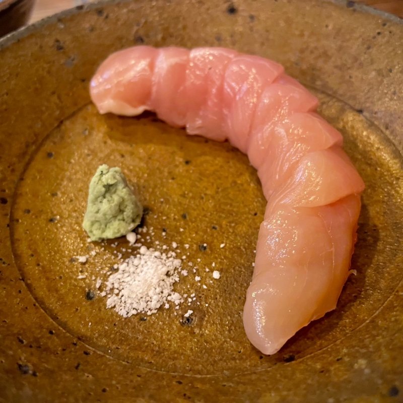 ささみの昆布〆(umebachee)