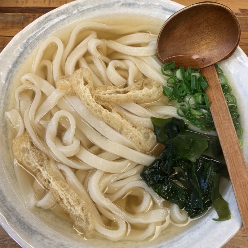 ちく天うどんセット大盛り(ちく天別皿)＋玉子かけご飯(ゆうすけ)