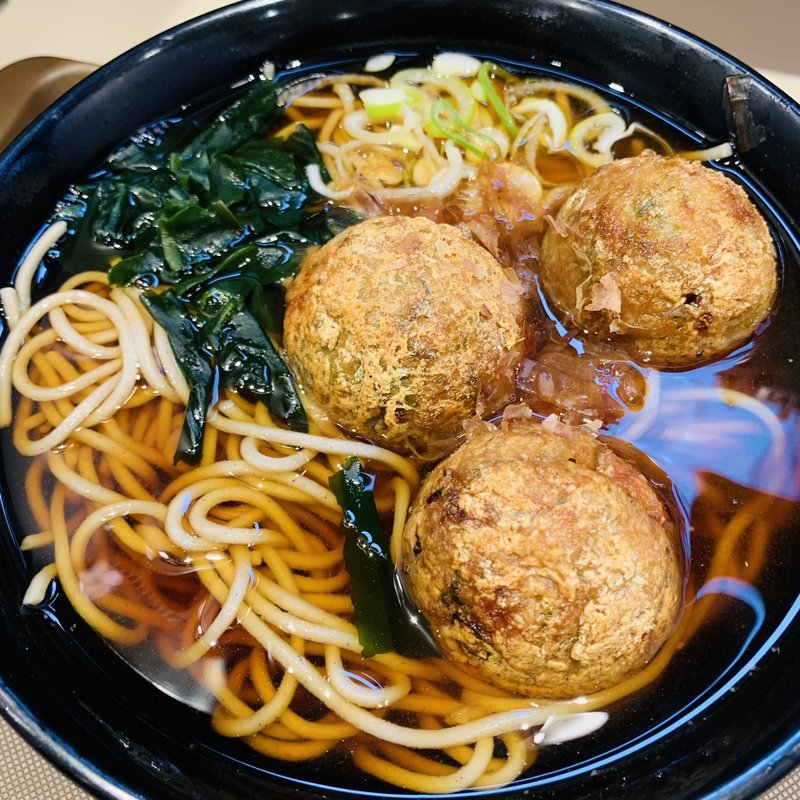 銀だこそば(名代 富士そば 御徒町駅前店 )