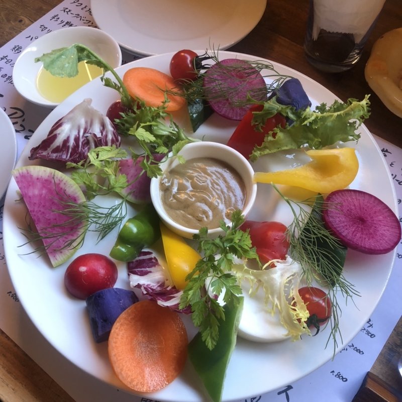 信州野菜のバーニャカウダ(リガット)