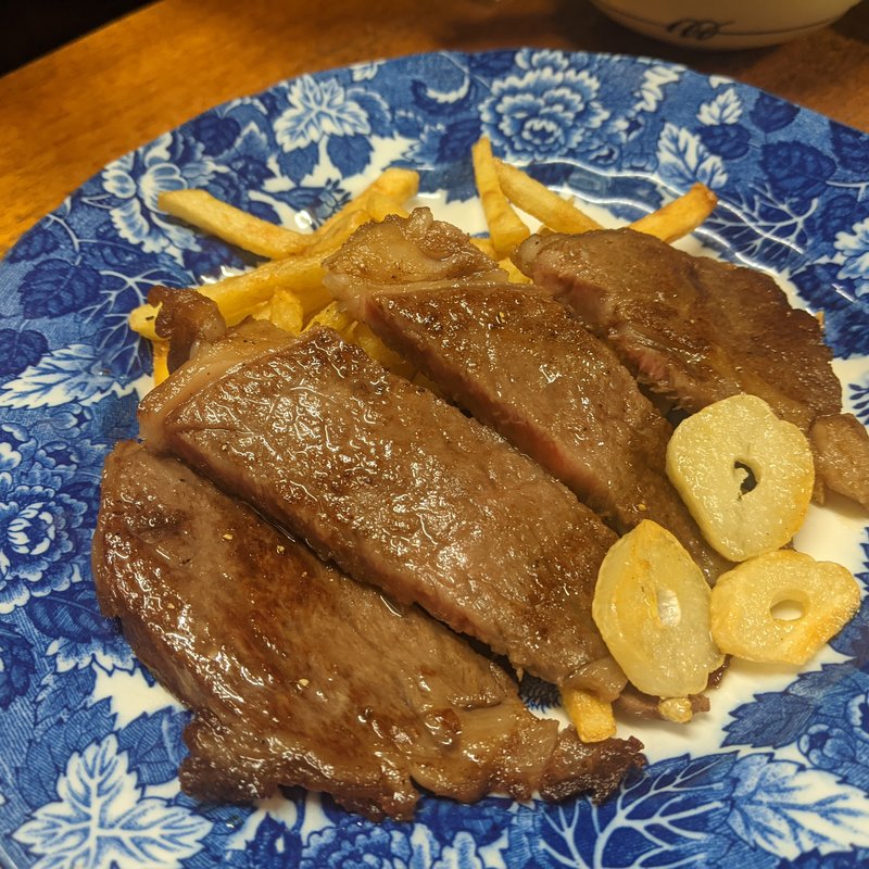 和牛ステーキ(はがくれ )