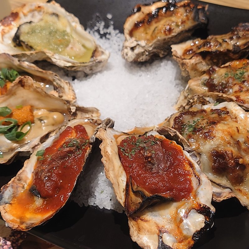 本日の牡蠣盛り合わせ(キンカウーカ 小田急新宿店 )