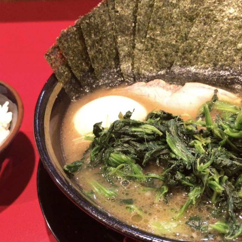 ラーメン（並）＋Aトッピング(家系ラーメン 稲葉家  王道之印)