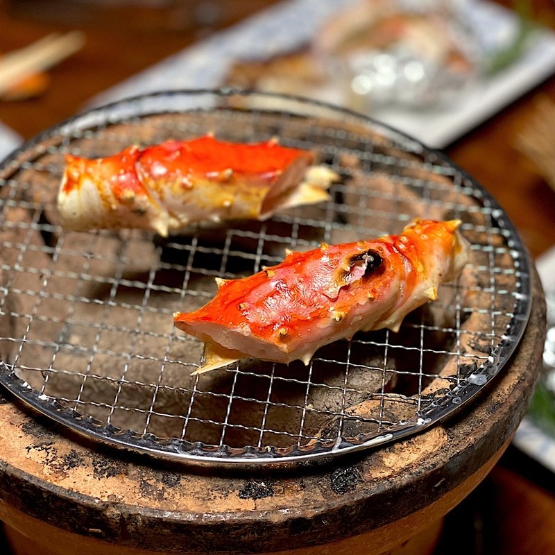 かに炭火焼(かに道楽 新宿本店 （かにどうらく）)