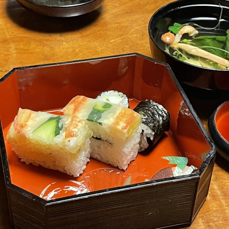 かに寿司盛合せ(かに道楽 新宿本店 （かにどうらく）)