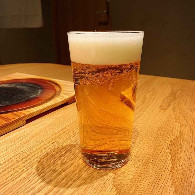 生ビール(焼肉すどう　春吉店)