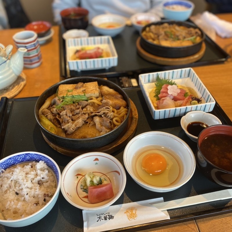 すきやき（国産牛ロース肉）～お昼のすきやき～(木曽路 和歌山店 （キソジ）)