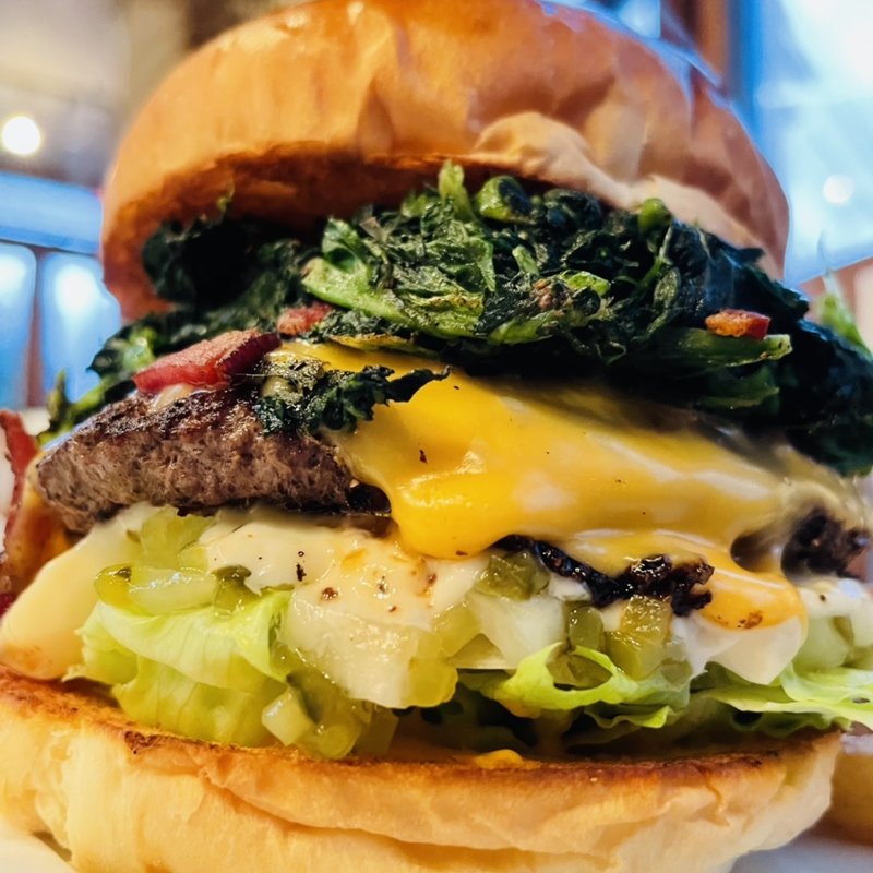 ポパイバーガー(ARMS PARK SIDE SHOP)