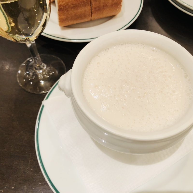Soupe du jour本日のスープ(AUX BACCHANALES TAKANAWA（オーバカナル 高輪）)