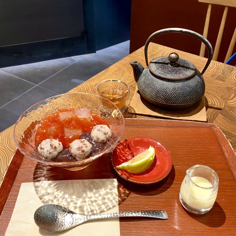 あんみついちご(たねや うめだ阪急店)