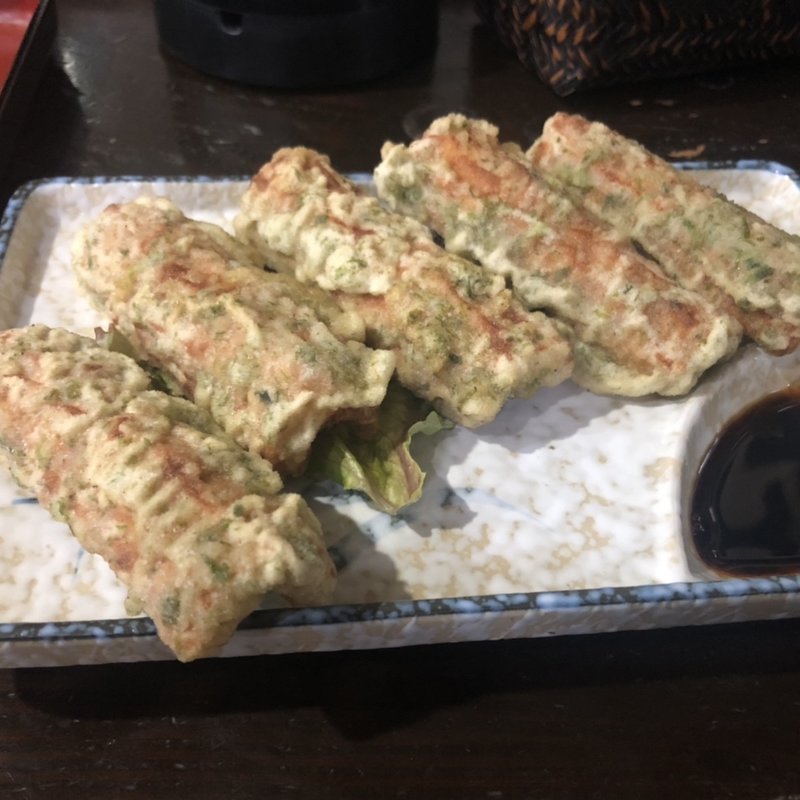 ちくわの磯辺揚げ(ちょっと赤兵衛)