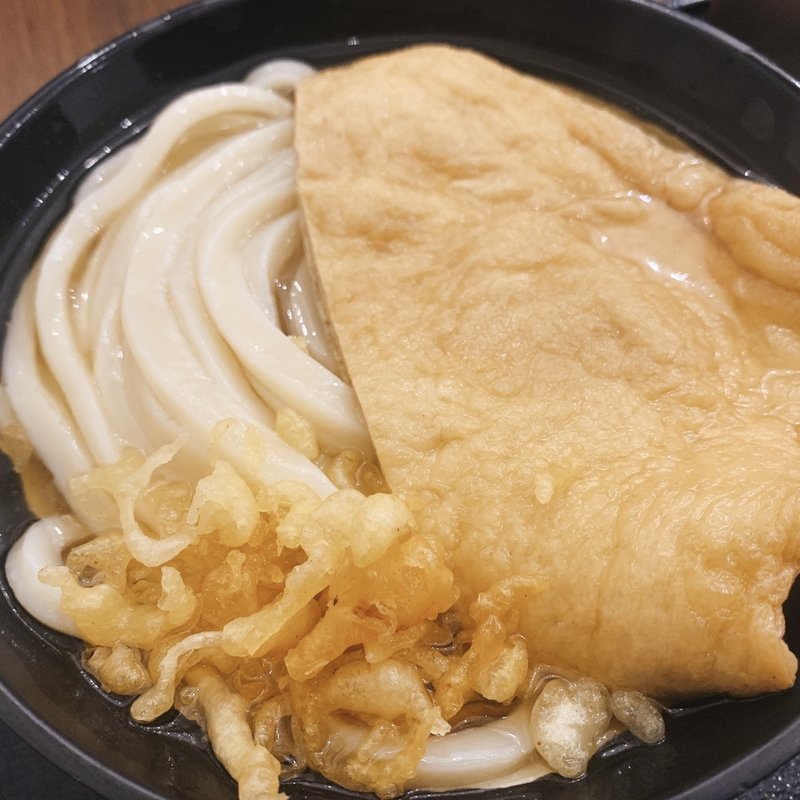 ひやかけ、あげさんトッピング(讃岐本広うどん)