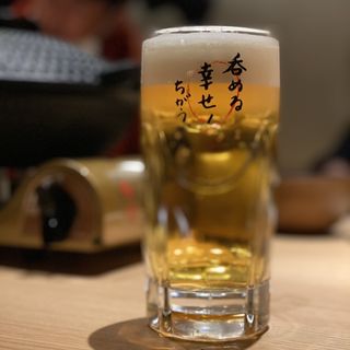 生ビール(ねぎま別邸)