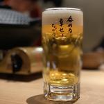 生ビール(ねぎま別邸)