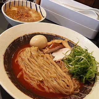 鶏白湯つけ麺(黄金拉麺『鶏のおかげ』 八王子みなみ野店)