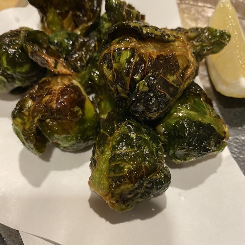 芽キャベツの唐揚げ(こま)