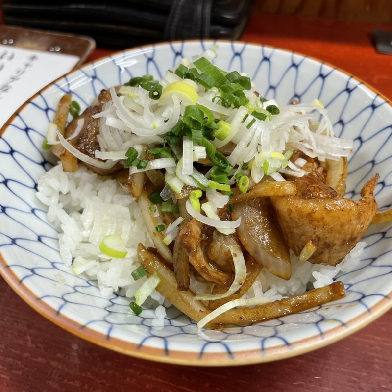 豚トロ味噌焼肉丼(バラック ディー.エム竹末 （BARRACK D.M竹末）)