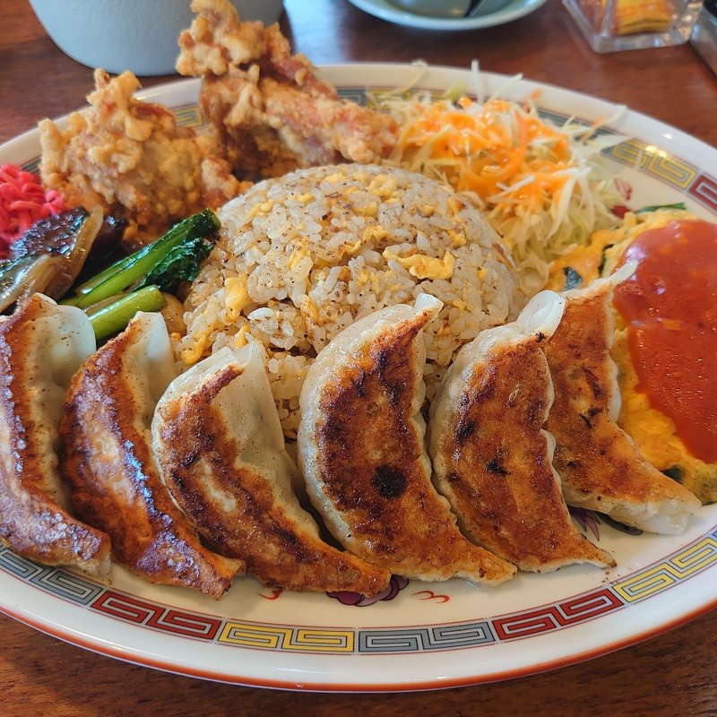 自分史上最高アワード 金杯5牛カルビ炒飯(大阪王将 つくば店 )