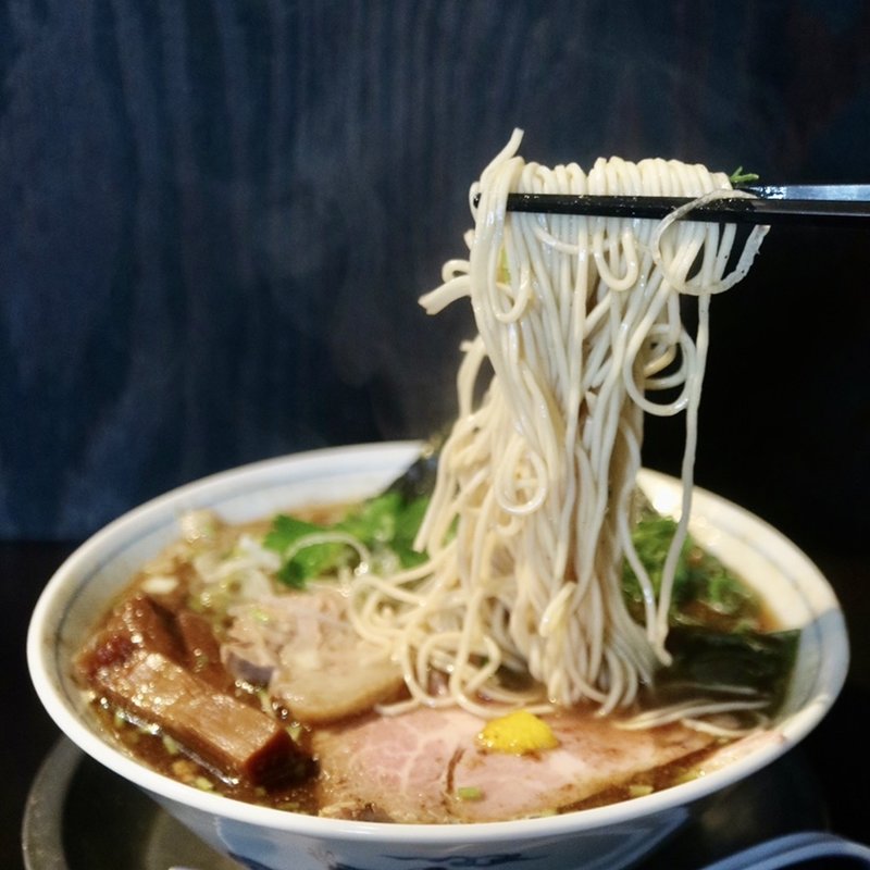 秋刀魚ラーメン(麺奏 弥栄 （iyasaka）)