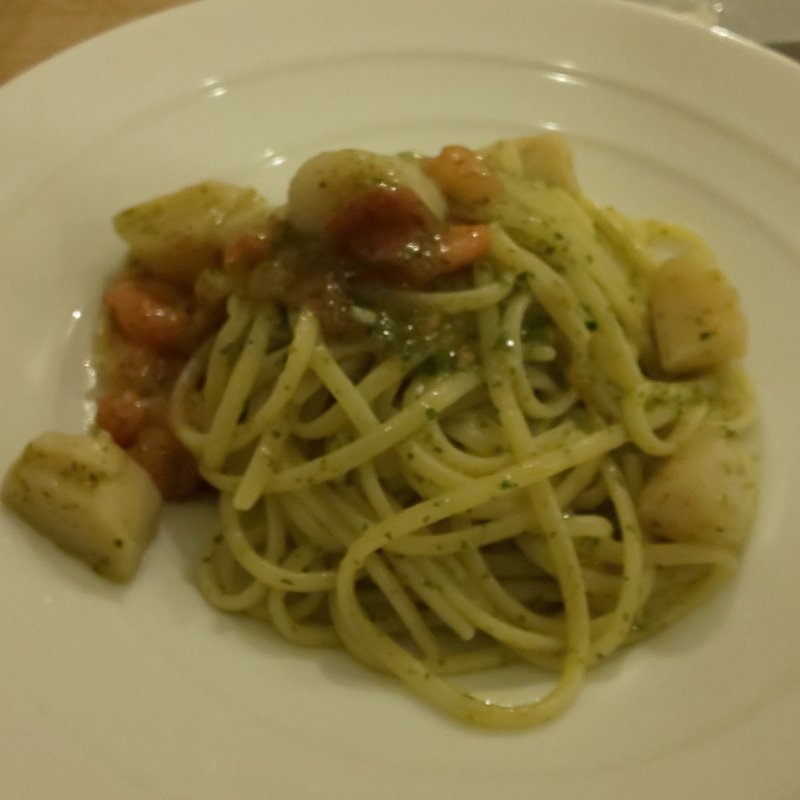 ドルチェ付きパスタセット(Cafe Riecco)