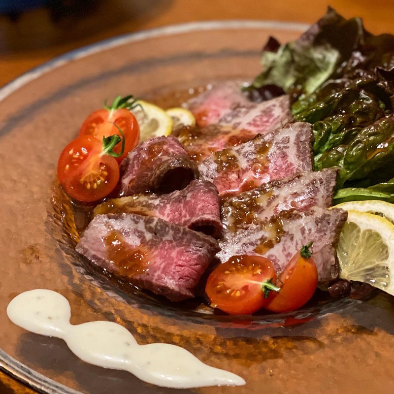 国産和牛のローストビーフ(Make Dining 燦（ひなた）)