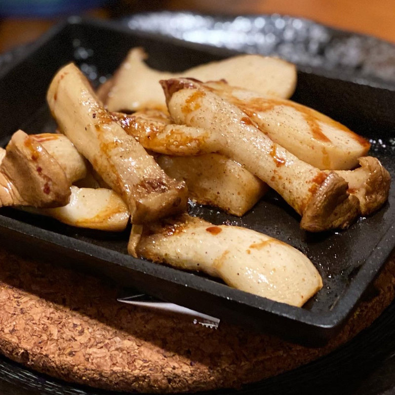 エリンギの山椒焼き(Make Dining 燦（ひなた）)