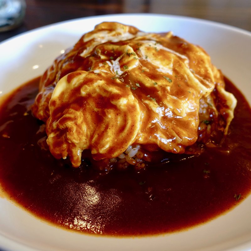 オムライスランチ　ふわふわ卵のオムライス(Monkey Pod （モンキーポッド）)