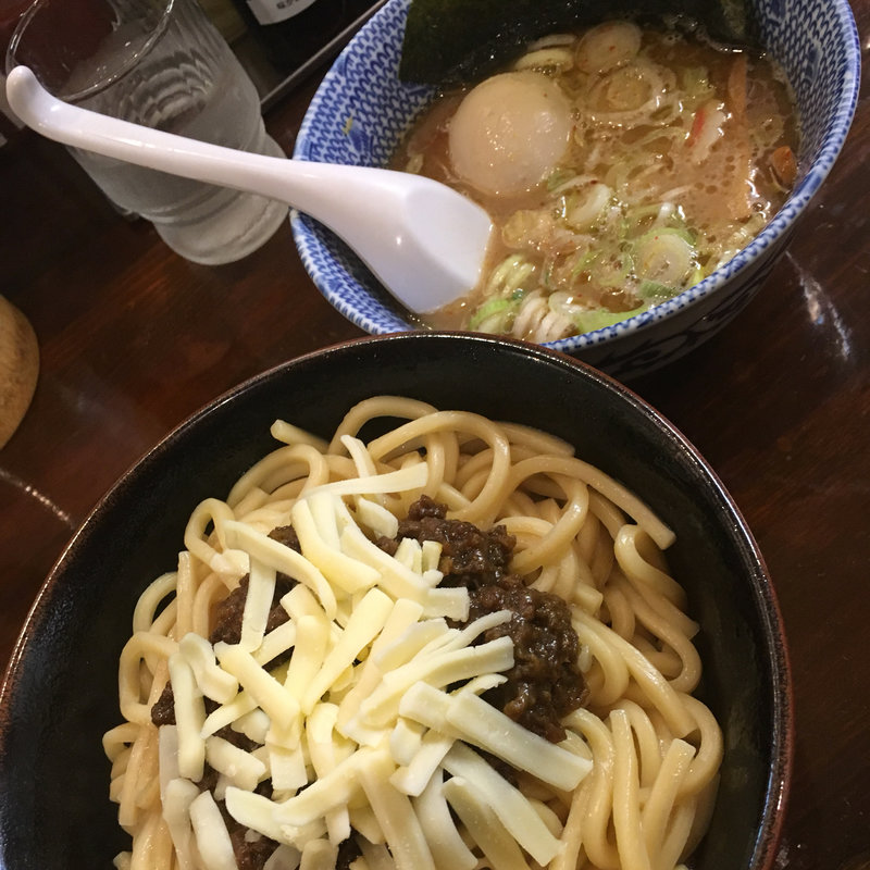 味玉つけ麺(つけ麺 紅葉)