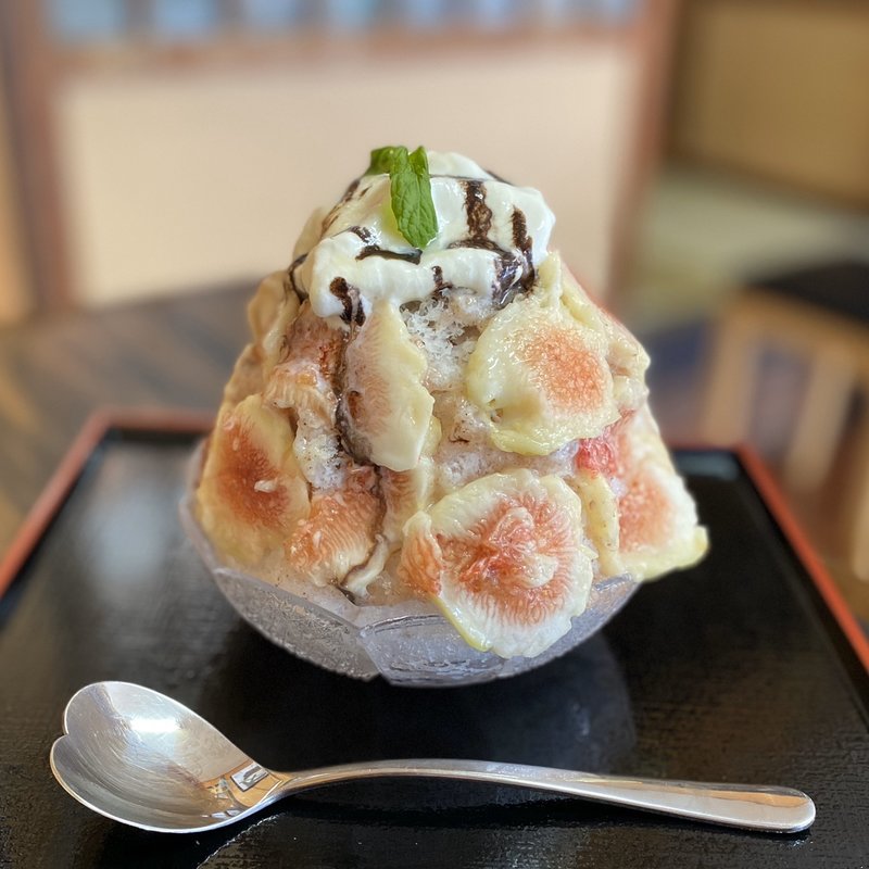 生イチジク(東桜かき氷 non.)