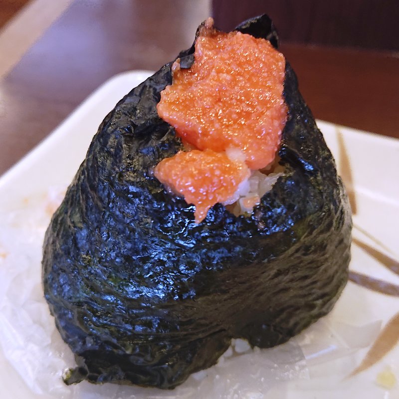 おむすぎ（明太子）(丸亀製麺八王子みなみ野駅前)