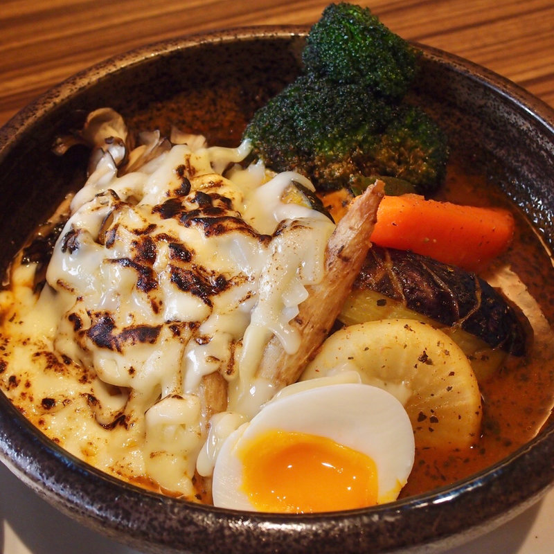 季節野菜のスープカレー(東京らっきょブラザーズ )