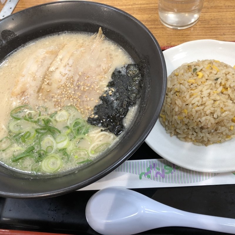 久留米ラーメン・ミニチャーハンセット(耳納)