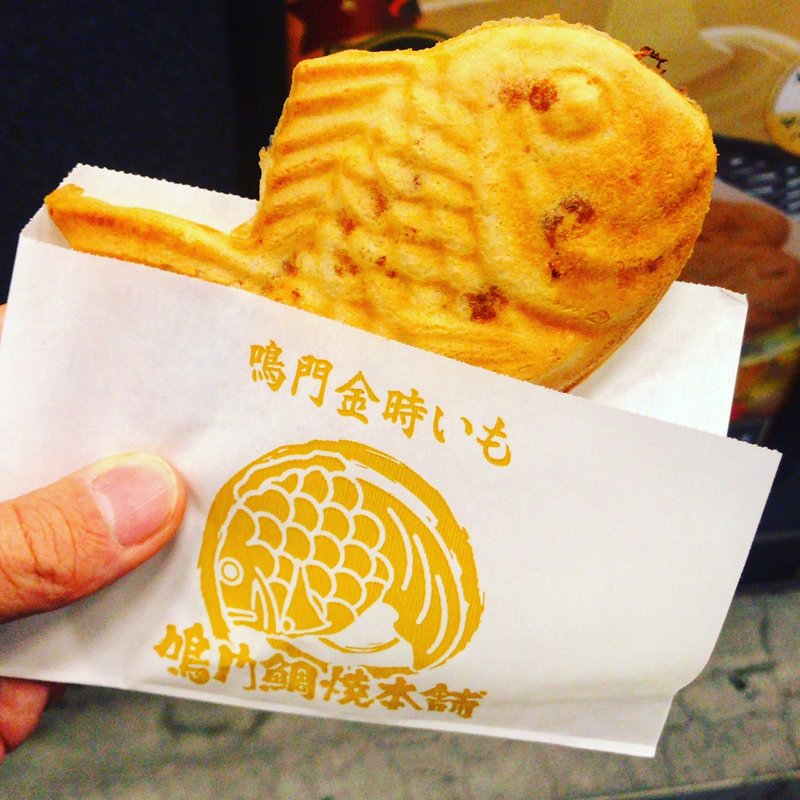 たいやき　鳴門金時いも(鳴門鯛焼本舗 浅草橋店)