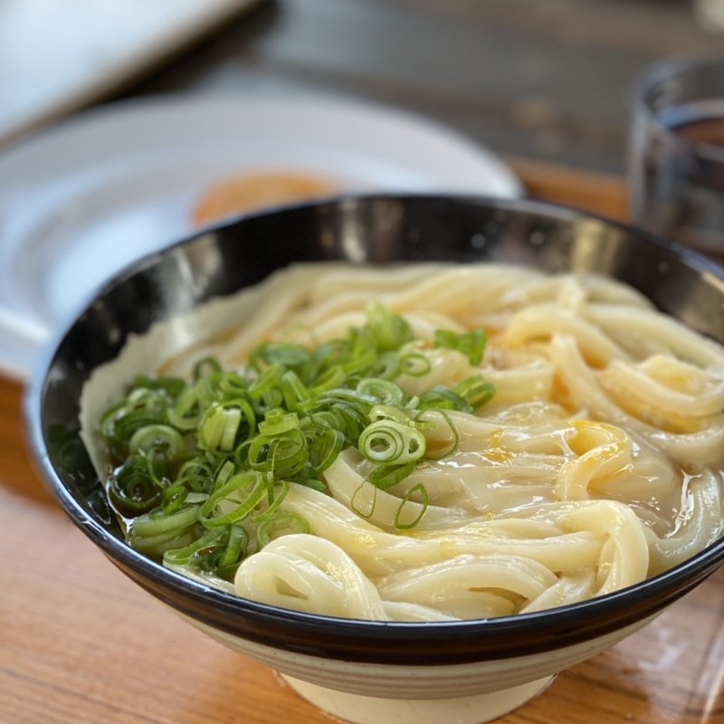 釜玉うどん(山越うどん)
