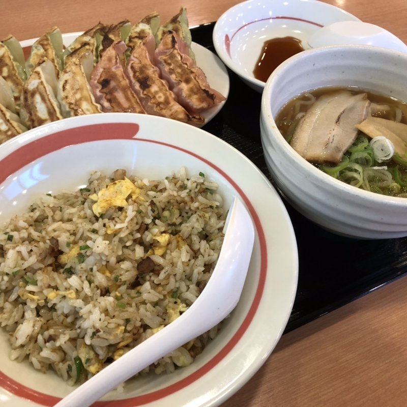 ダブルギョーザチャーハンミニラーメンセット(幸楽苑 栄町店 )