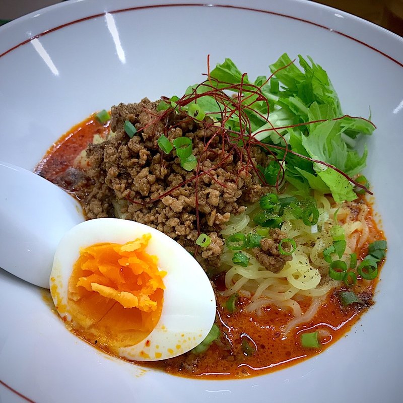 汁なし担々麺(かんかんとたんたん)