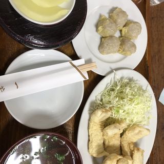 豚天定食(一芳亭 船場店 （イッポウテイ）)