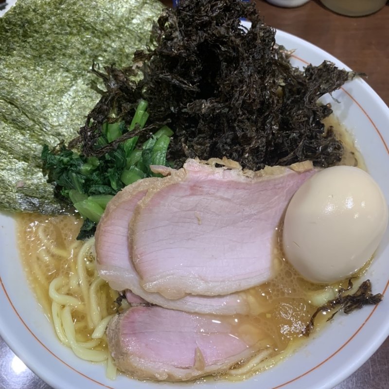 特製ラーメン（もも）＋岩のり(らーめん飛粋)