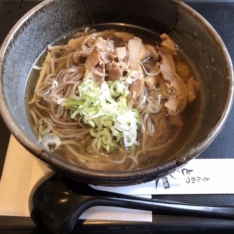 冷たい肉そば(とん八 米沢店 （とんぱち）)