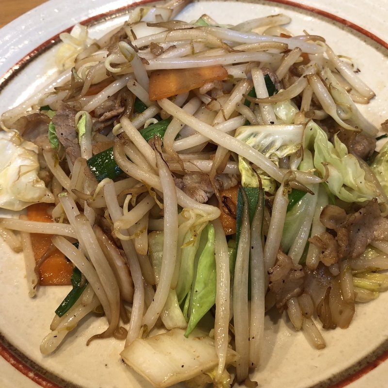 野菜炒め定食(繁昌軒 )