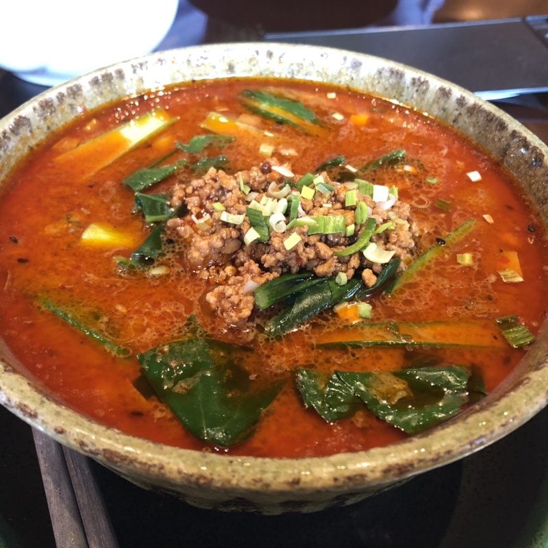 坦々麺(中国名菜露天)